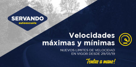 Velocidades máximas y mínimas 2019